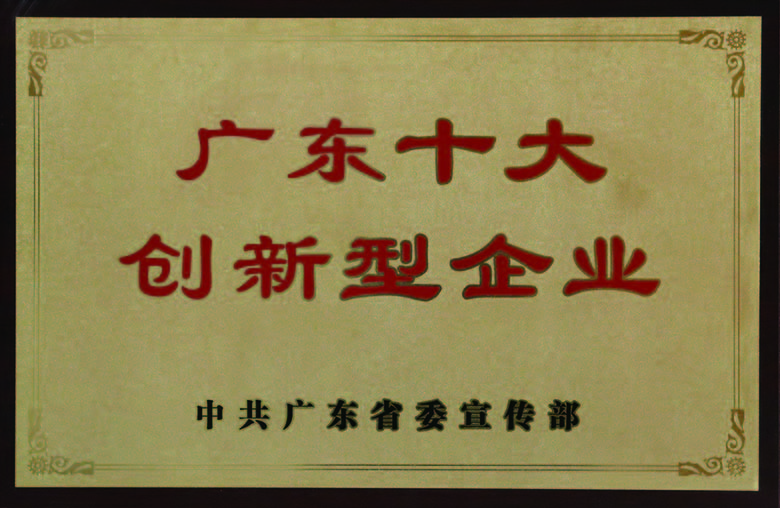 廣東十大創(chuàng)新型企業(yè)